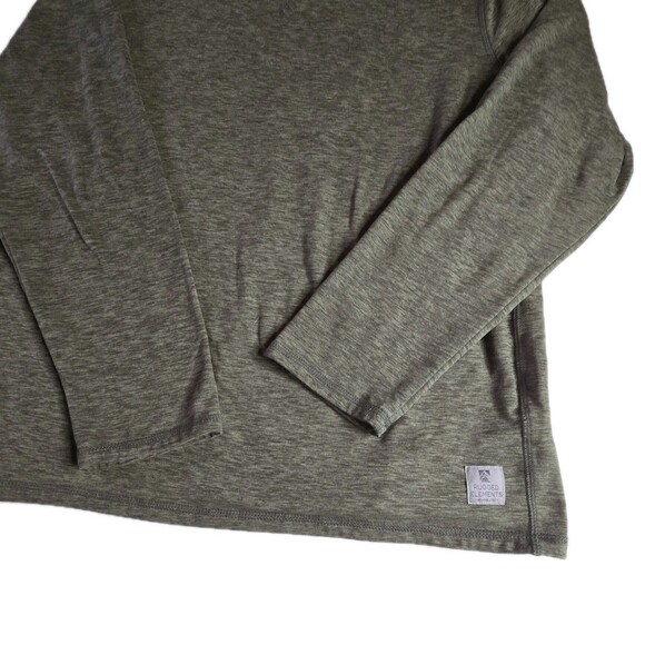 Rugged Elements Henley Pullover Men XXL 2XL Utility Green Outdoor Hike Adventure - Picture 2 of 8